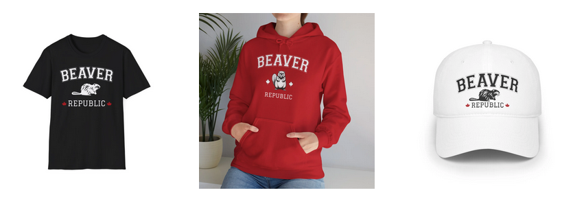 Beaver Republic T-Shirts Hoodies Hats